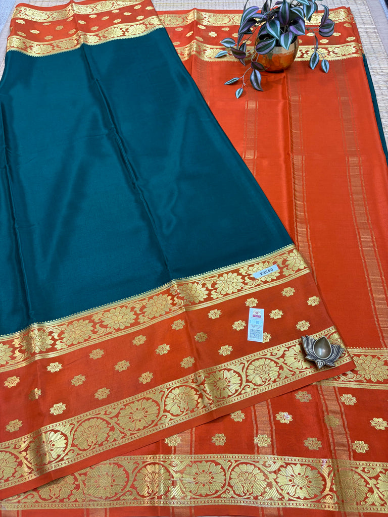 Pure Crepe Silk Saree #F2703