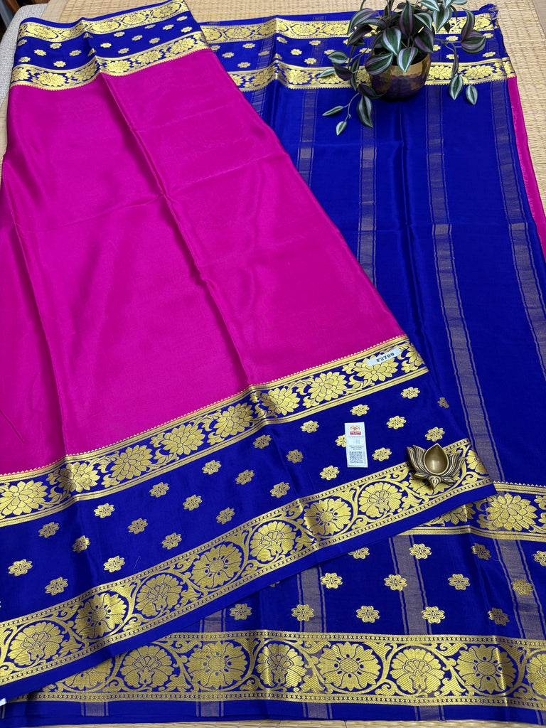 Pure Crepe Silk Saree #F2709