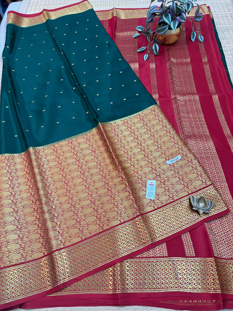 Pure Crepe Silk Saree #F2119