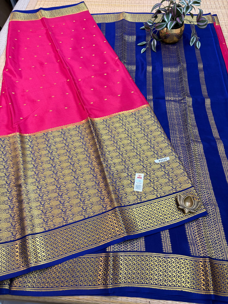 Pure Crepe Silk Saree #F2113