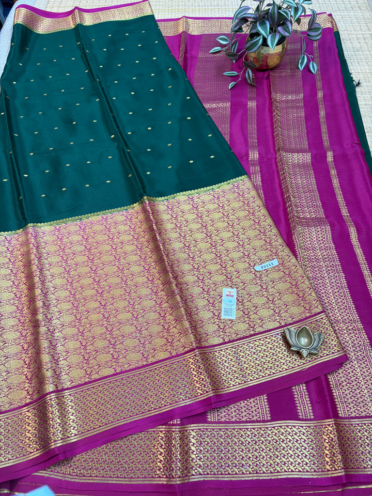 Pure Crepe Silk Saree #F2111