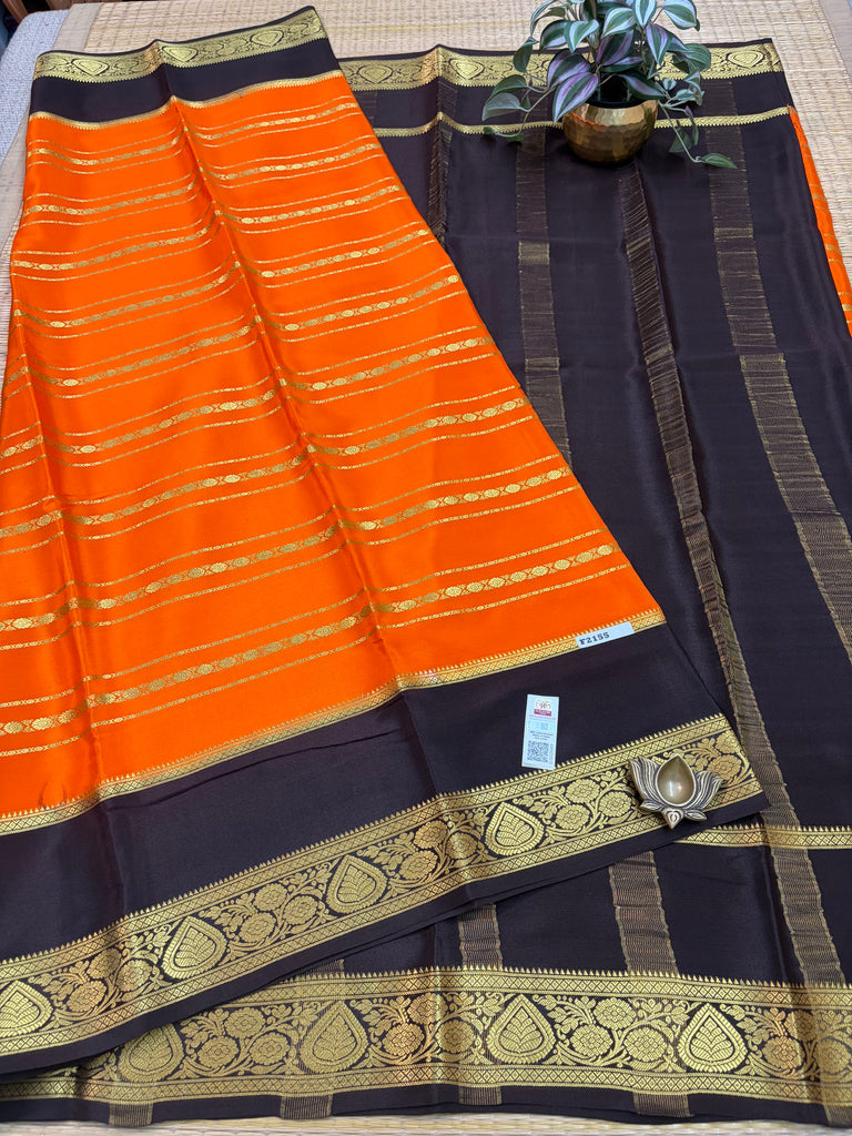 Pure Crepe Silk Saree #F2155