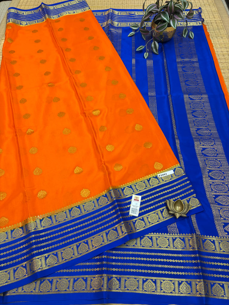 Pure Crepe Silk Saree #F2091