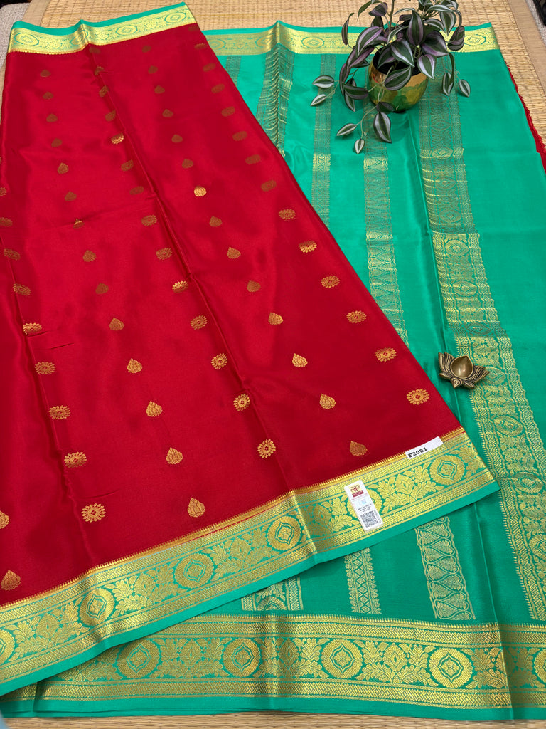 Pure Crepe Silk Saree #F2018