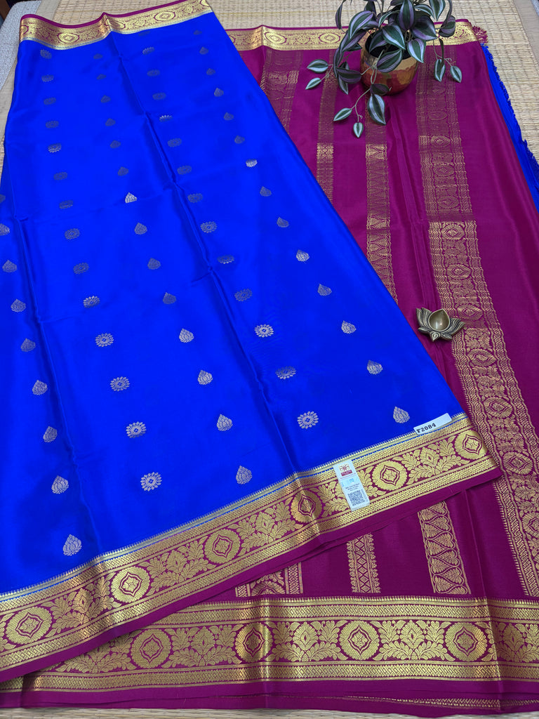 Pure Crepe Silk Saree #F2084