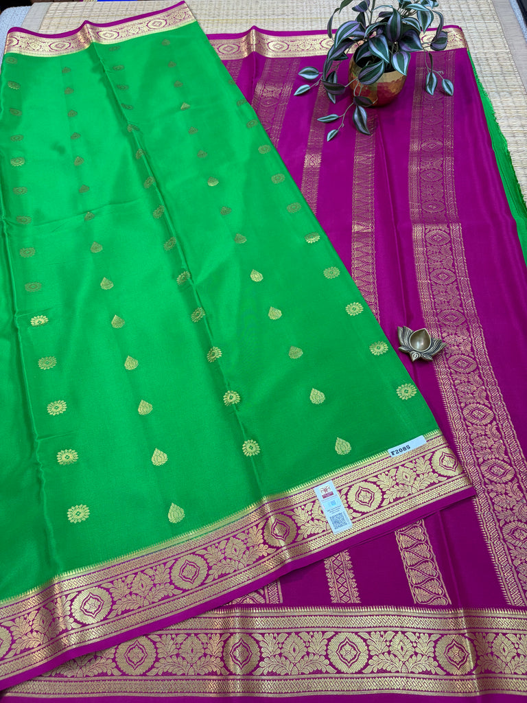 Pure Crepe Silk Saree #F2085