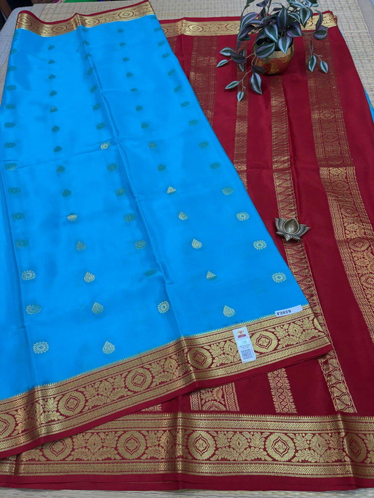 Pure Crepe Silk Saree #F2079