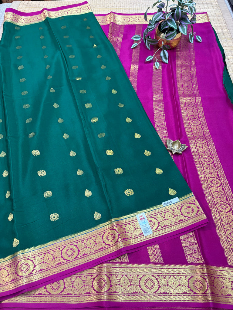 Pure Crepe Silk Saree #F2082