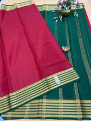 Pure Crepe Silk Saree #F4605