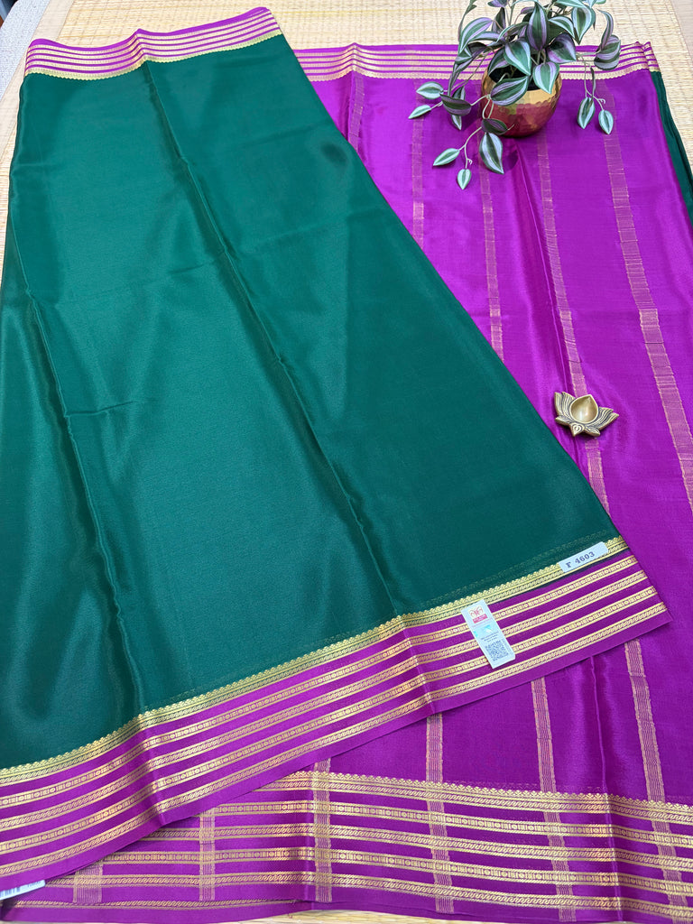 Pure Crepe Silk Saree #F4603