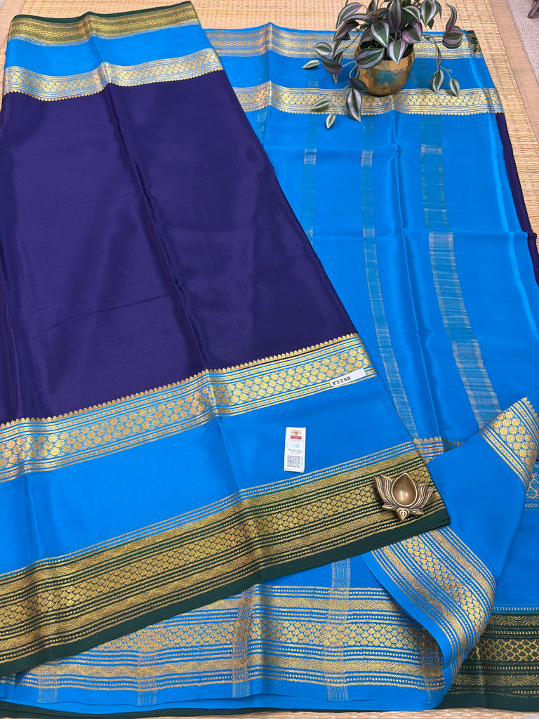 Pure Crepe Silk Saree #F2748