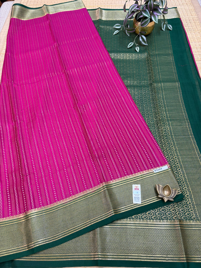 Pure Crepe Silk Saree #F3104