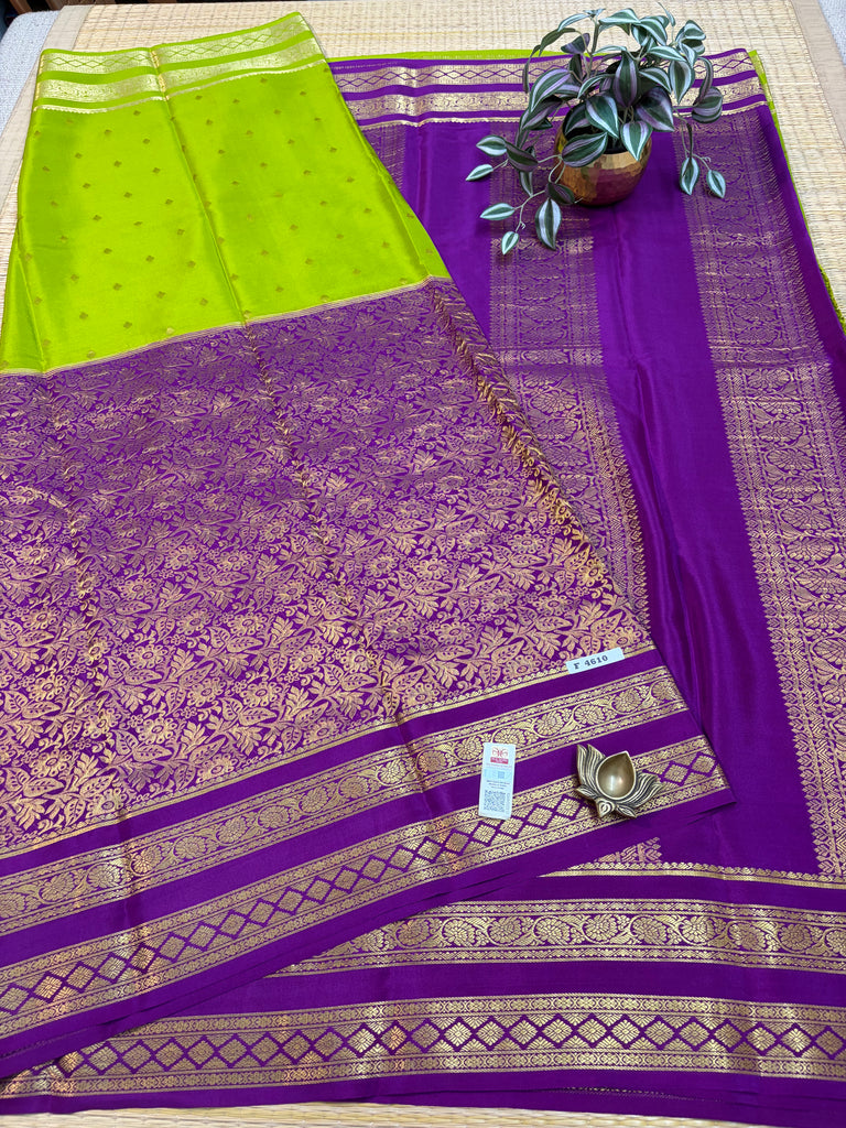 Pure Crepe Silk Saree #F4610