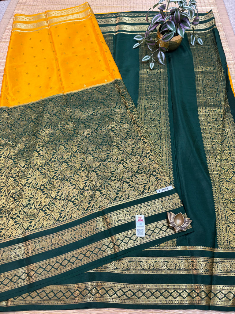 Pure Crepe Silk Saree #F4613