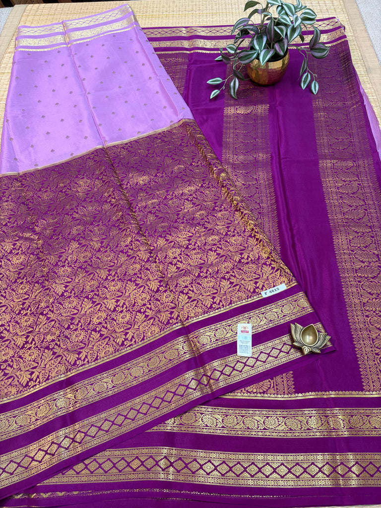 Pure Crepe Silk Saree #F4615