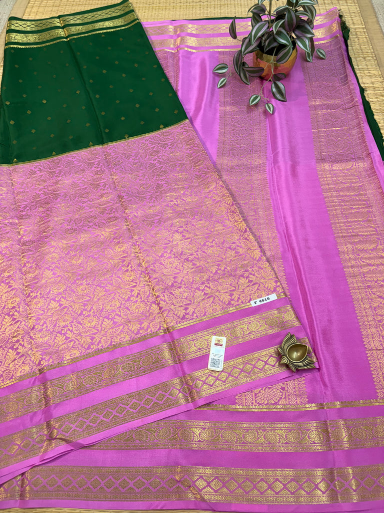Pure Crepe Silk Saree #F4616