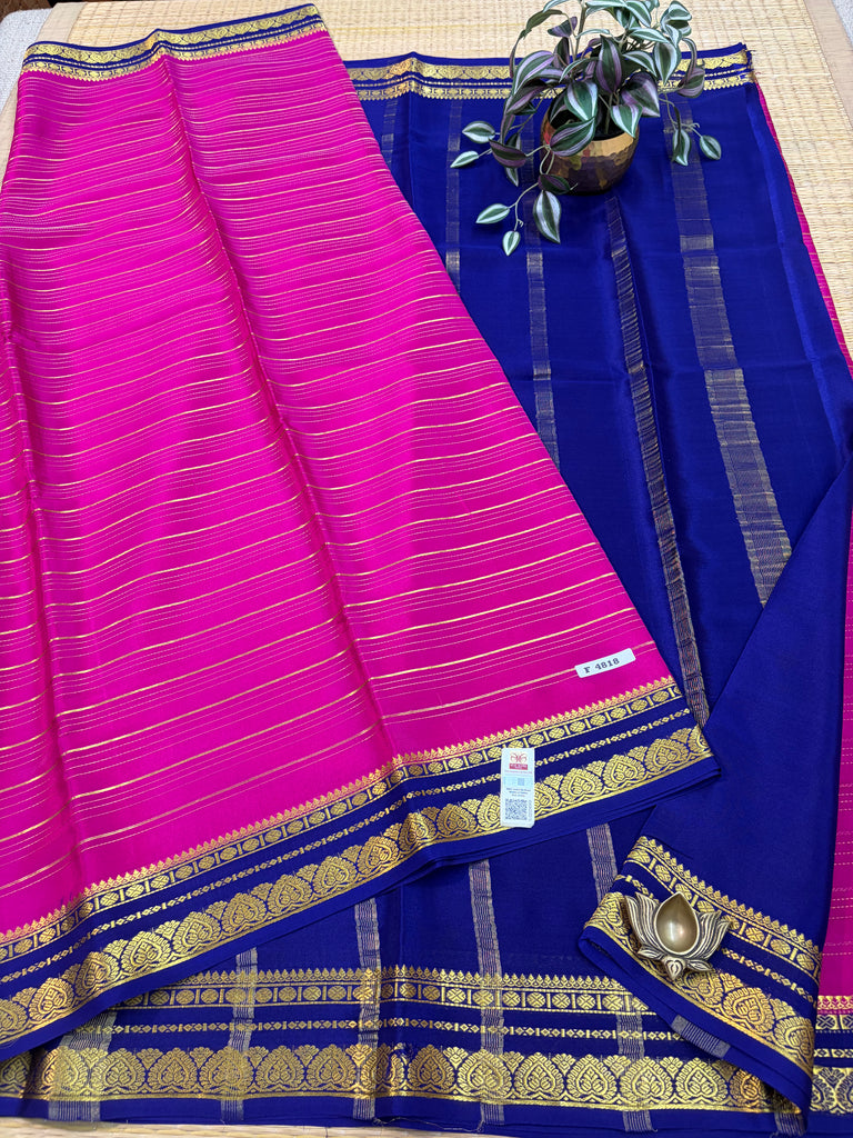 Pure Crepe Silk Saree #F4818
