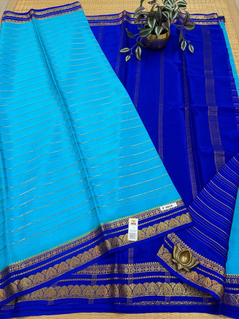 Pure Crepe Silk Saree #F4819