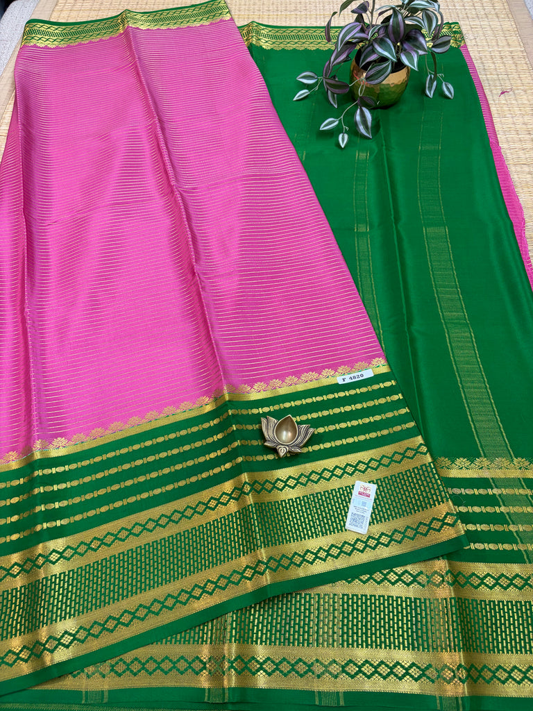 Pure Crepe Silk Saree #F4820