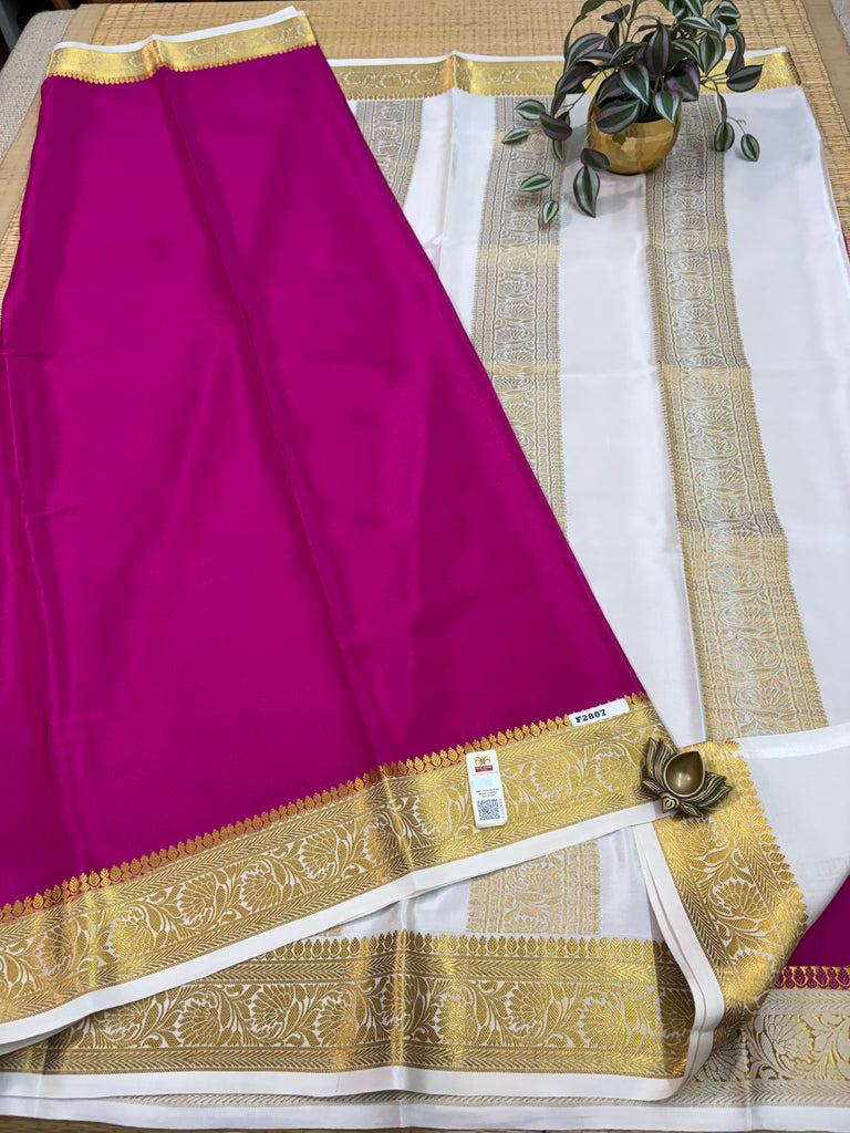 Pure Crepe Silk Saree #F2807