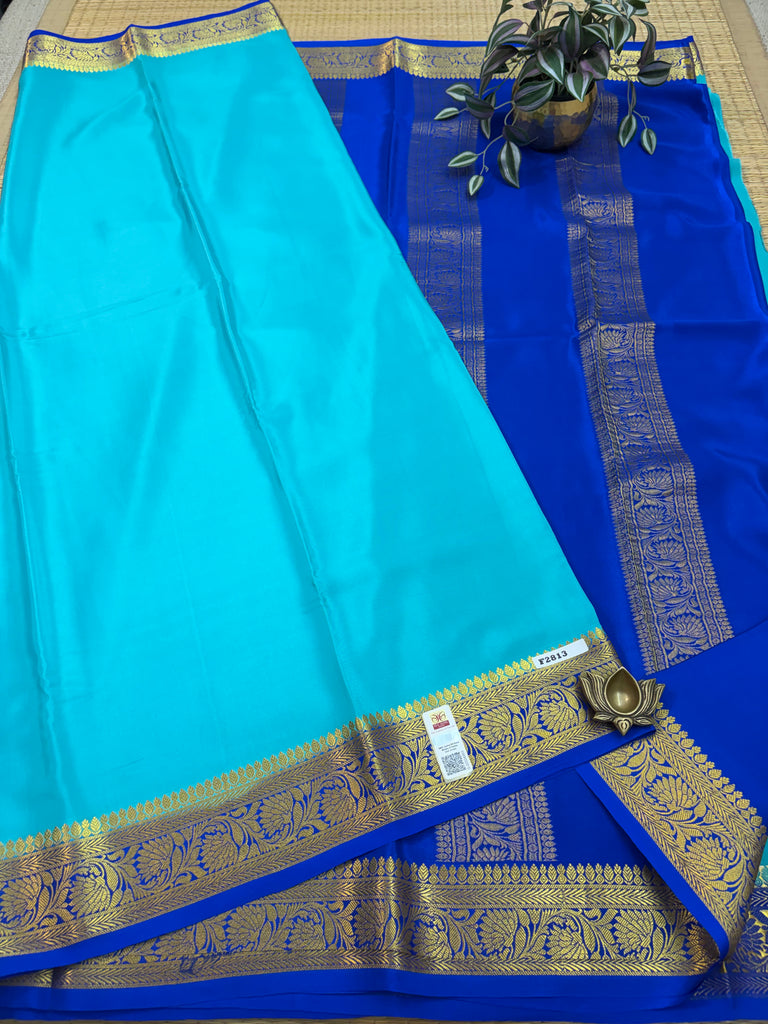 Pure Crepe Silk Saree #F2813