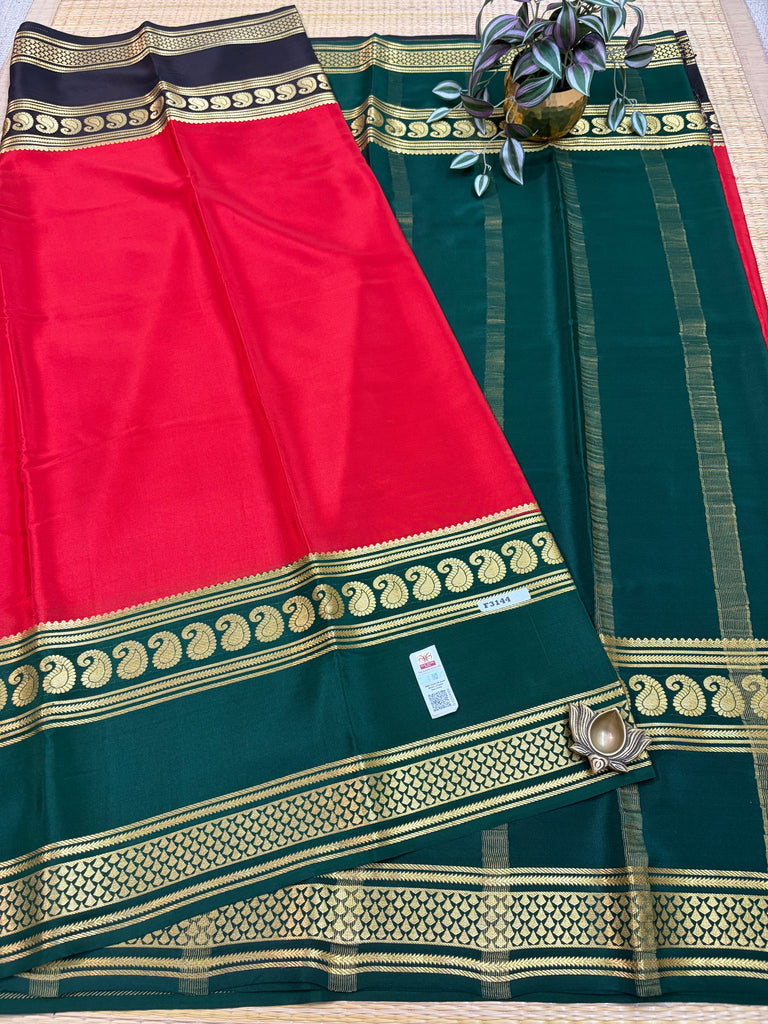 Pure Crepe Silk Saree #F3144