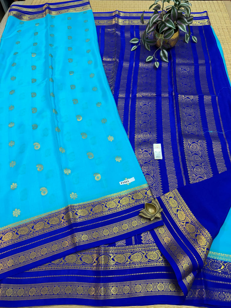 Pure Crepe Silk Saree #F1921