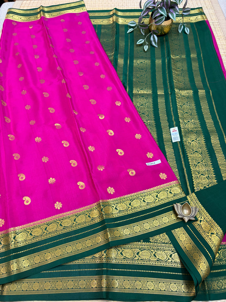 Pure Crepe Silk Saree #F1914