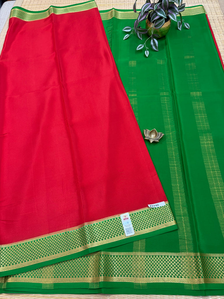 Pure Crepe Silk Saree #F2142