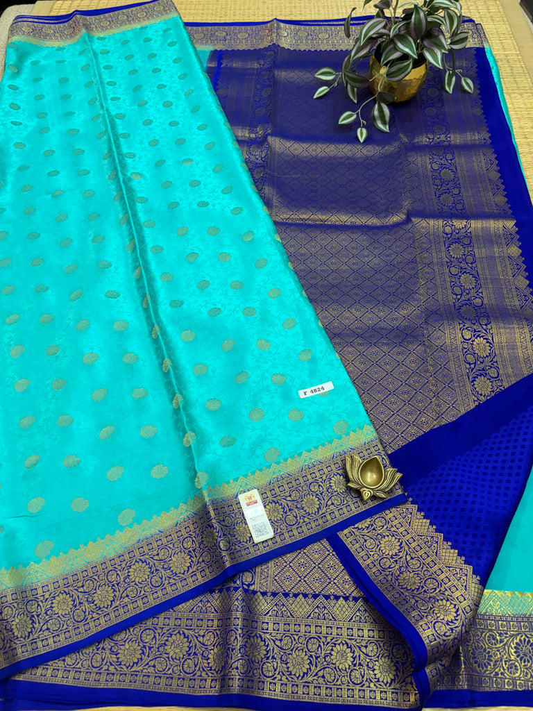 Pure Crepe Silk Saree #F4824
