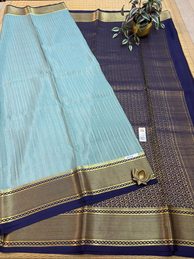 Pure Crepe Silk Saree #E9516