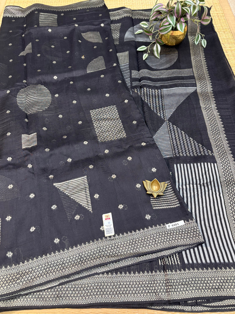 Raw Silk Saree #F4401