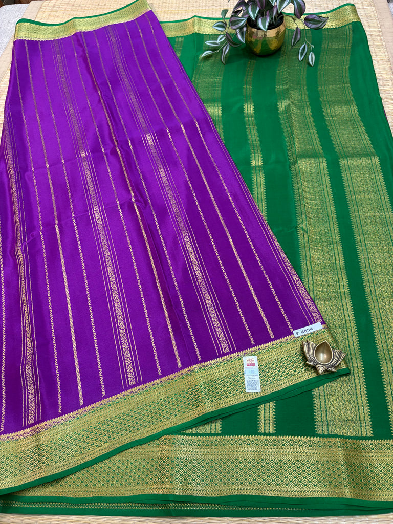 Pure Crepe Silk Saree #F4834