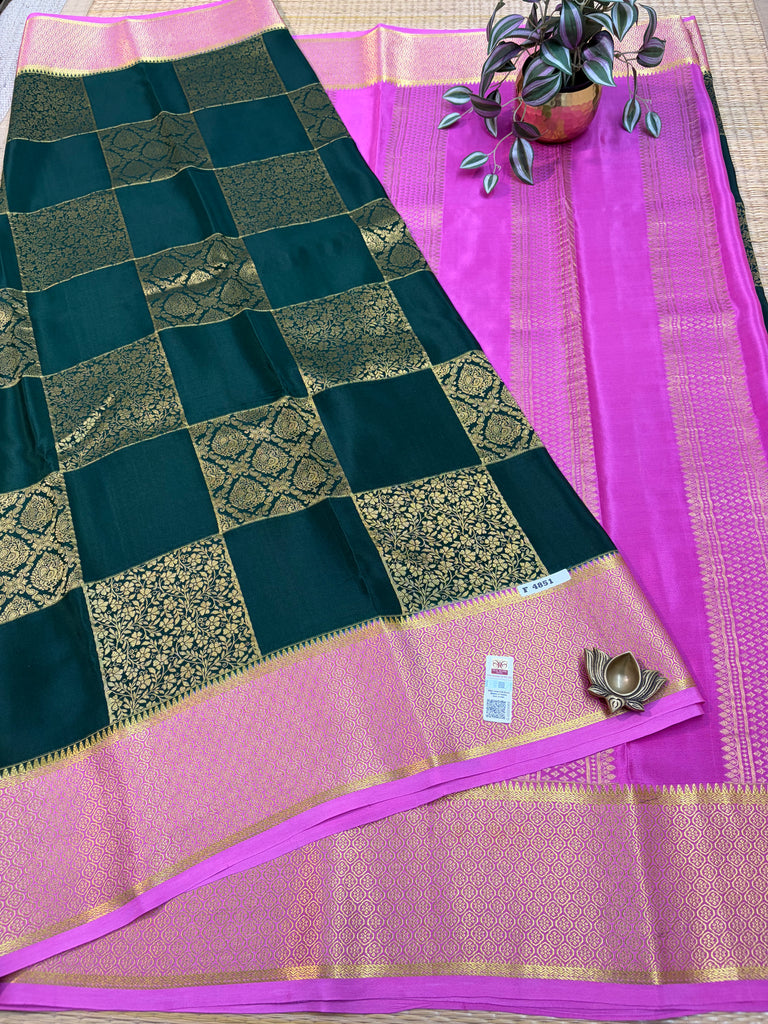 Pure Crepe Silk Saree #F4851