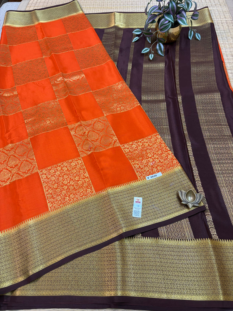 Pure Crepe Silk Saree #F4848