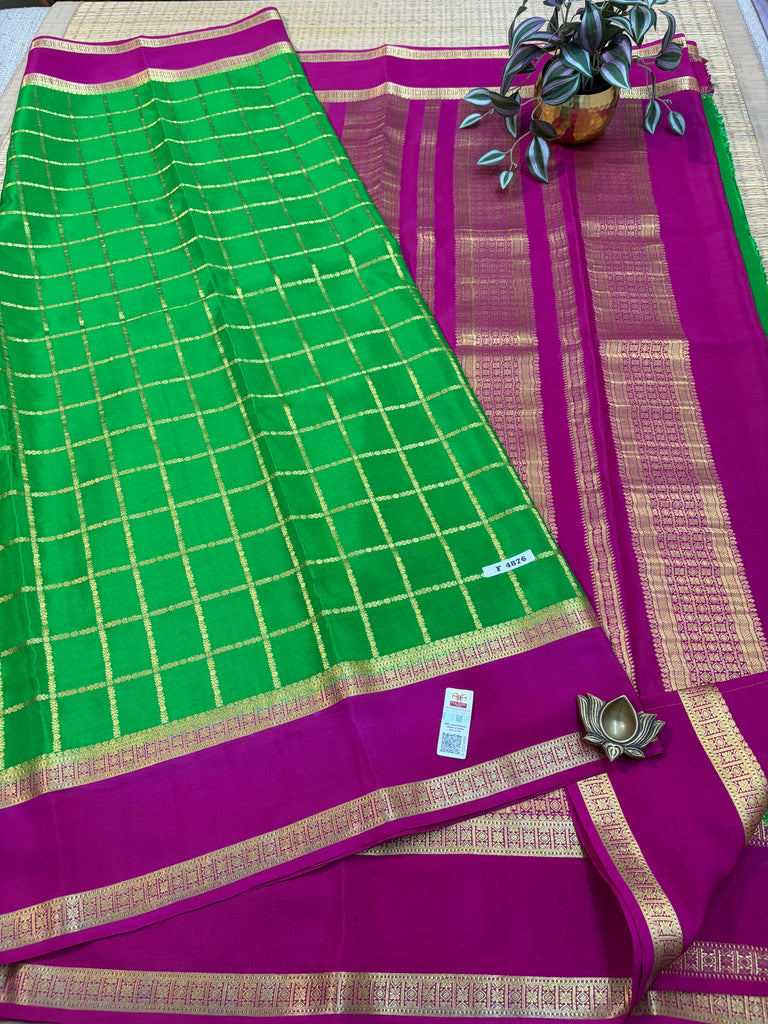 Pure Crepe Silk Saree #F4876