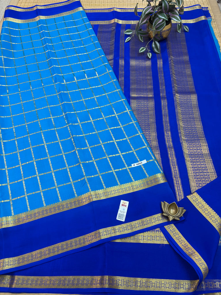 Pure Crepe Silk Saree #F4867