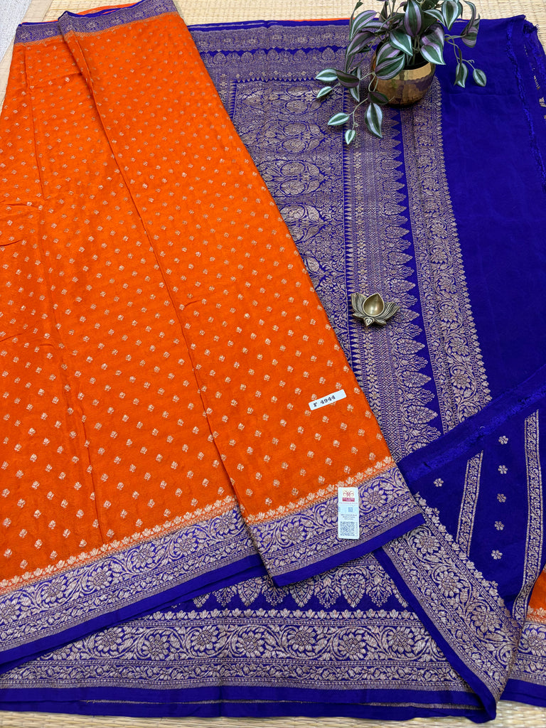 Pure Banaras Crepe  #F4944