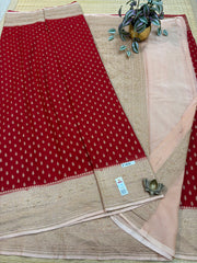 Pure Banaras Georgette Sarees #F4926