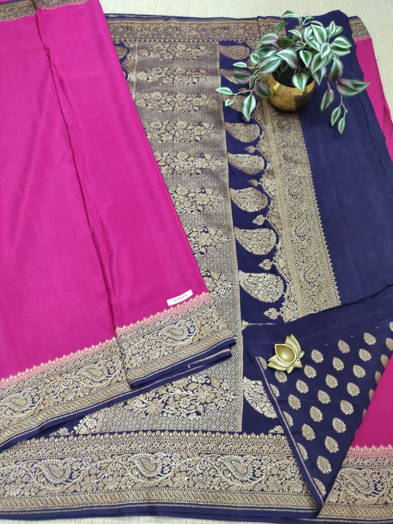 Pure Banaras Georgette Sarees #C8970