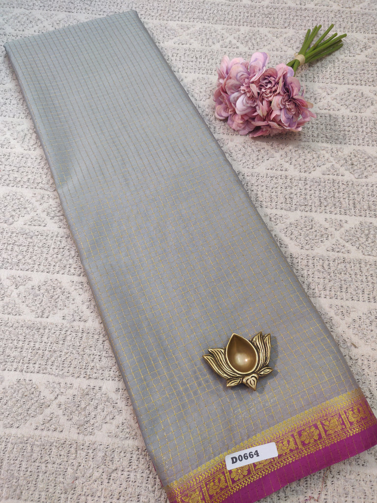 Semi Crepe Sarees #D0664