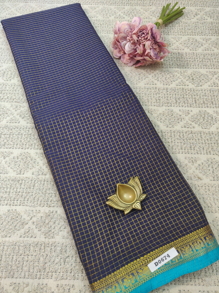 Semi Crepe Sarees #D0674