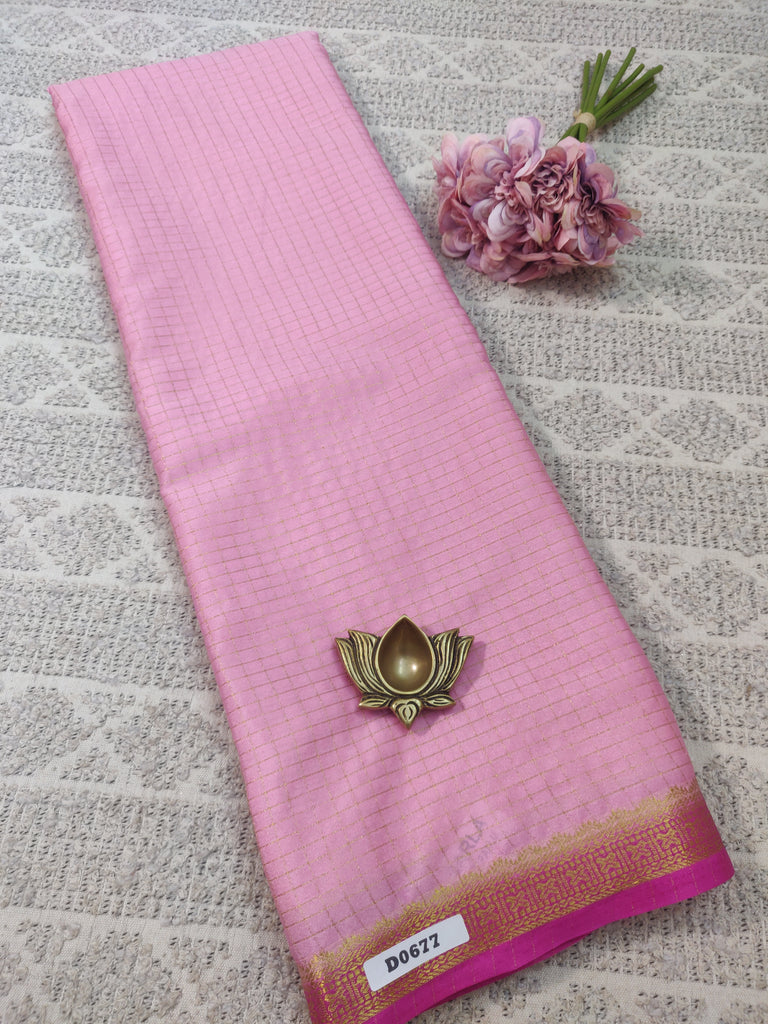 Semi Crepe Sarees #D0677
