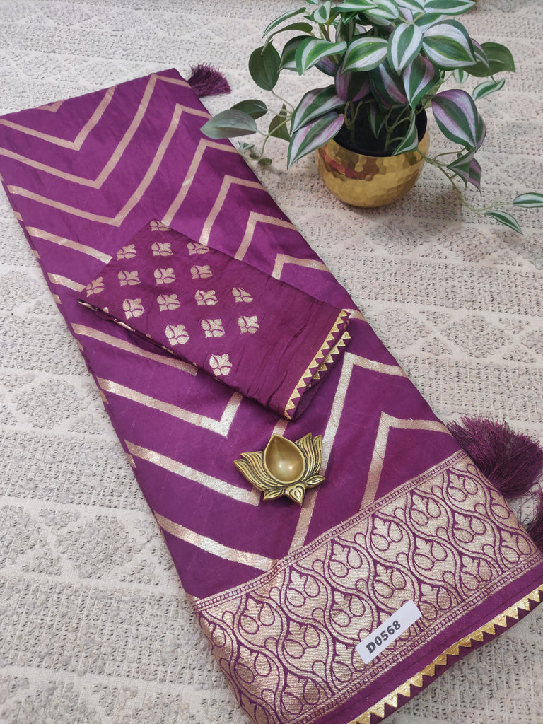 Fancy Designer Saree #D0568