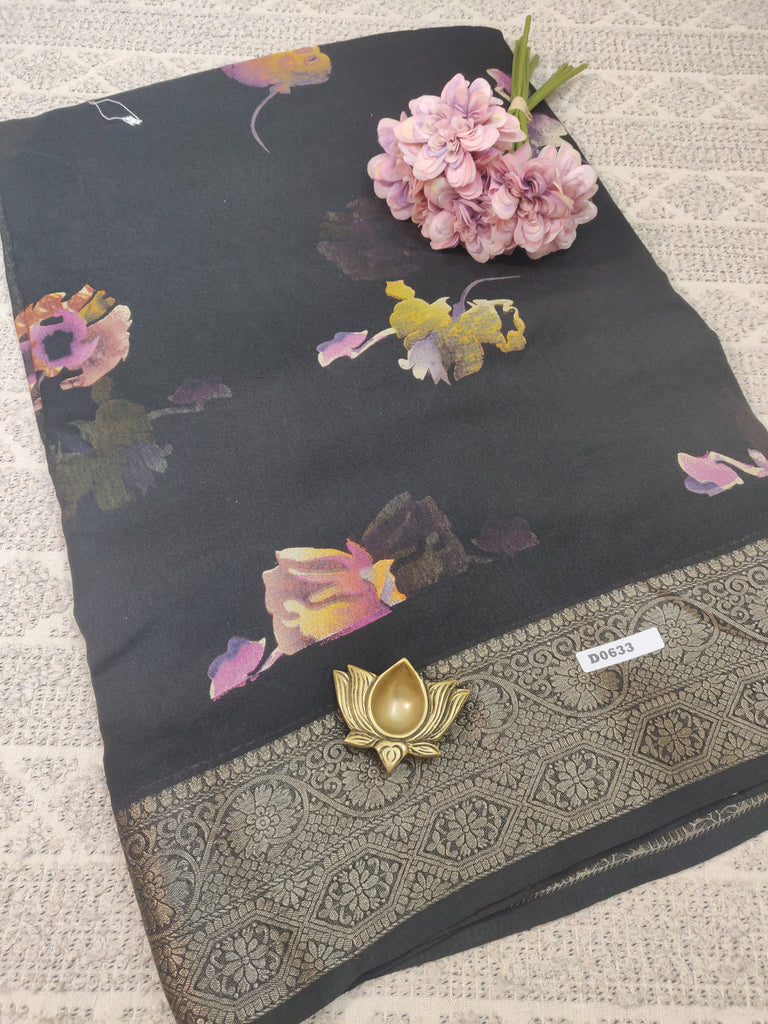 Shimmer Silk Sarees  #D0633
