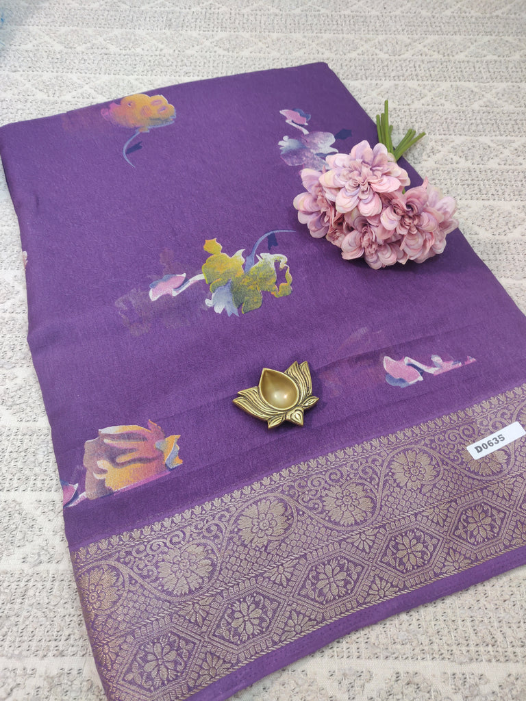 Shimmer Silk Sarees  #D0635
