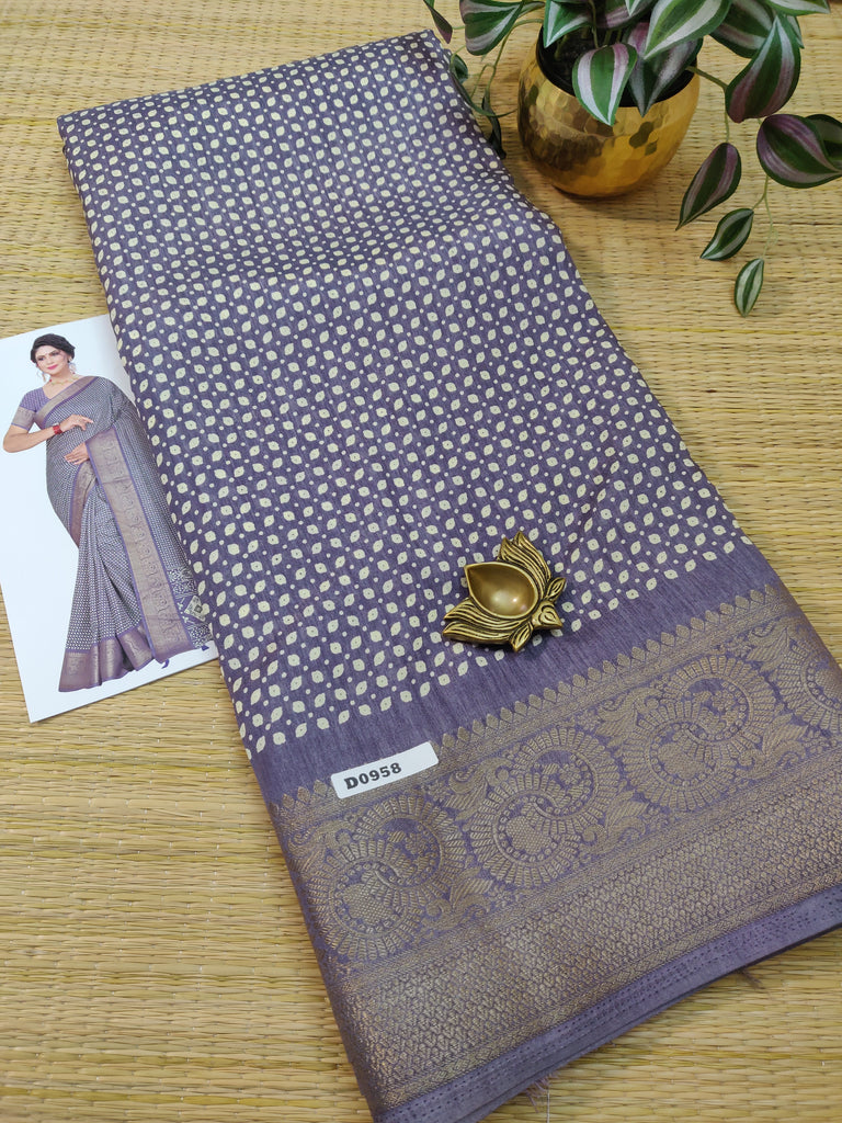 Printed Silk #D0958