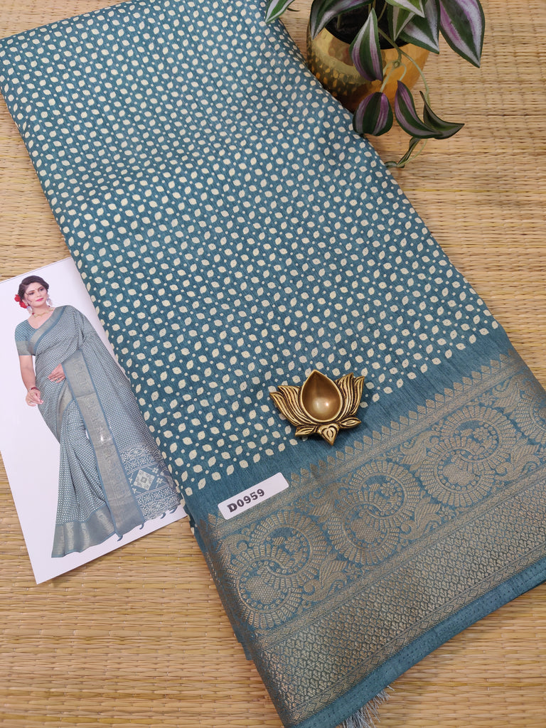 Printed Silk #D0959