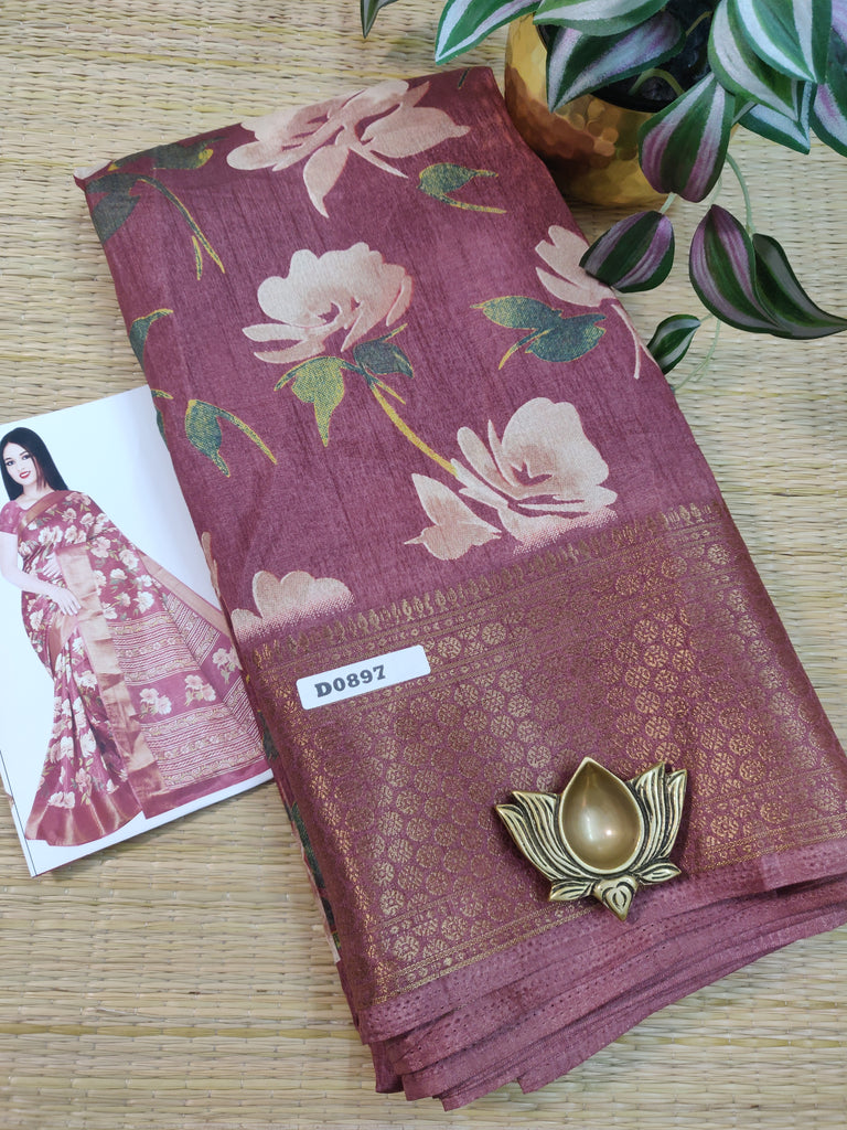 Printed Silk #D0897