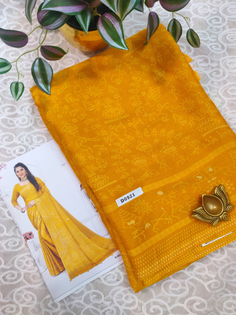 Designer Synthetic Saree #D0921